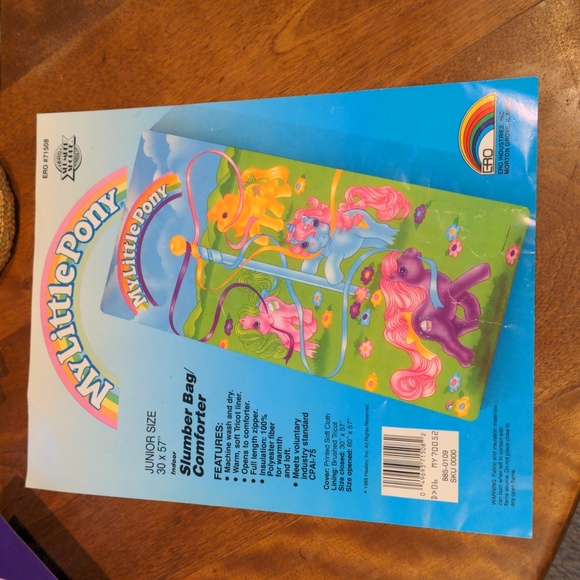 Vintage VTG My Little Pony Sleeping Bag Maypole 1988 - Picture 3 of 17